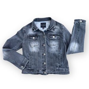 ROCK & REPUBLIC Denim Jacket American Flag